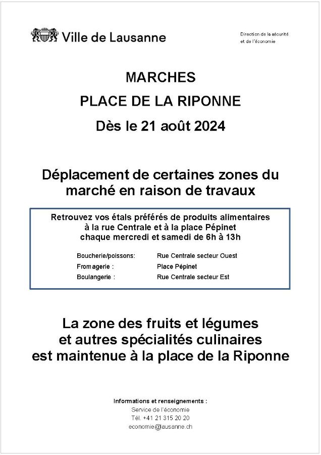 © Ville de Lausanne